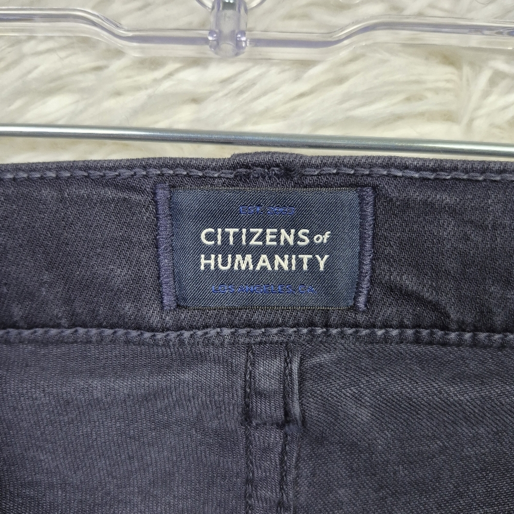 Citizens‎ of Humanity The Adler Jeans Mens 32x31 Slim Straight Leg Dark Blue USA - Picture 7 of 15